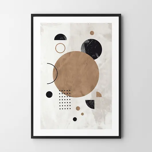 Premium Plakat Boho geometria v3