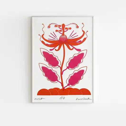 Grafika Flower Okazja