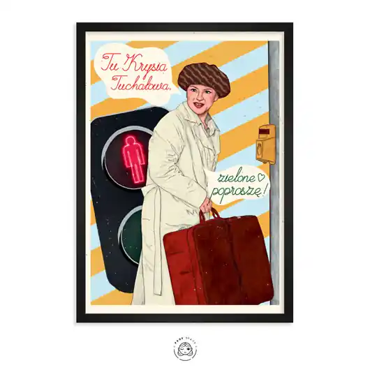 Najlepsza cena Plakat - Krysia Tuchałowa (Zróbmy sobie wnuka)