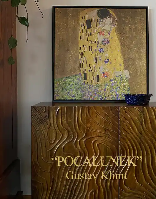 Pocałunek - Gucstav Klimt - Reprodukcja Obniżka ceny