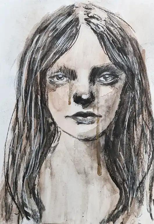 Ograniczona ilość Ilustracja Girl