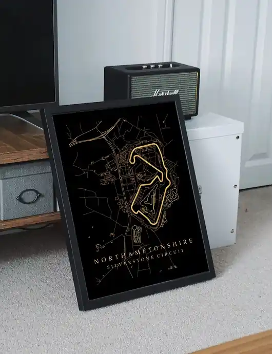 Zamów dziś F1 SILVERSTONE tor formuły 1 plakat British Grand Prix
