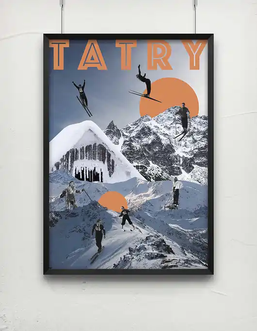 Kolaż Tatry - Górski Plakat Wybór klientów