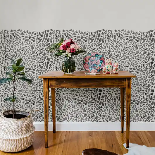 Szablon malarski wielokrotny /TIMBER TERRAZZO Okazja