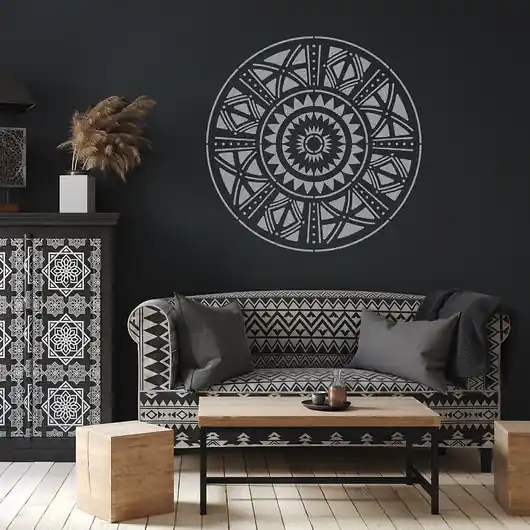 Szablon malarski wielokrotny /AFRICAN MANDALA Ostatnia szansa
