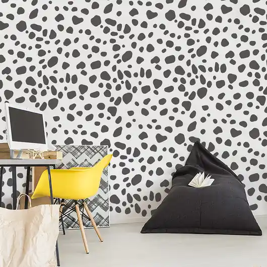 Powtarzalny szablon malarski /DALMATIAN SPOTS Wybór klientów