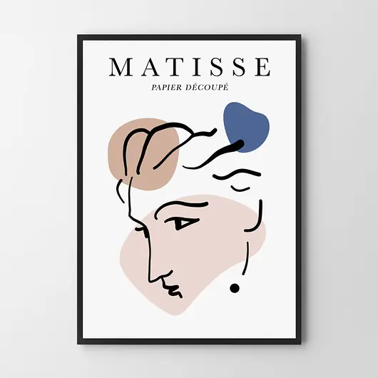 Oferta limitowana Plakat Matisse twarz
