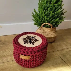 Kosz prezentowy świąteczny z motywem renifera " Reindeer Gift Basket" Super okazja