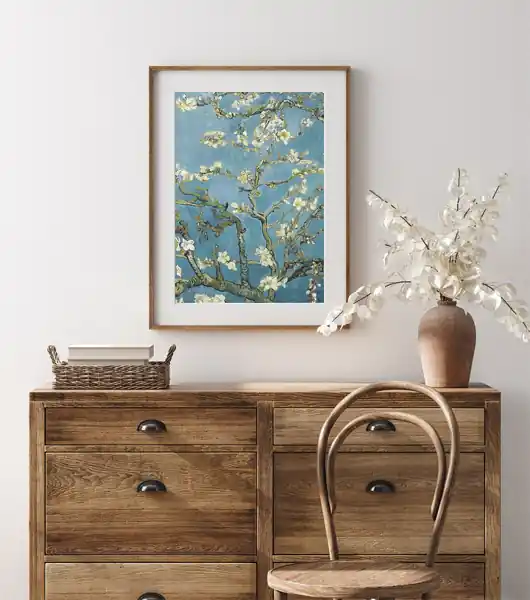 PLAKAT Van Gogh, Kwitnący migdałowiec, dekoracja ścienna Wybór klientów