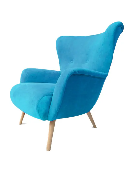 Fotel Uszak , lata 60 , design ,Scandi Hit cenowy