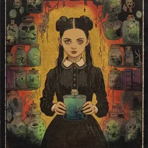 Plakat Wednesday Addams Wyprzedaż