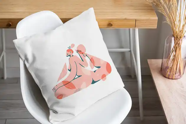 Hit sprzedaży Poduszka dekoracyjna - Yoga triangle