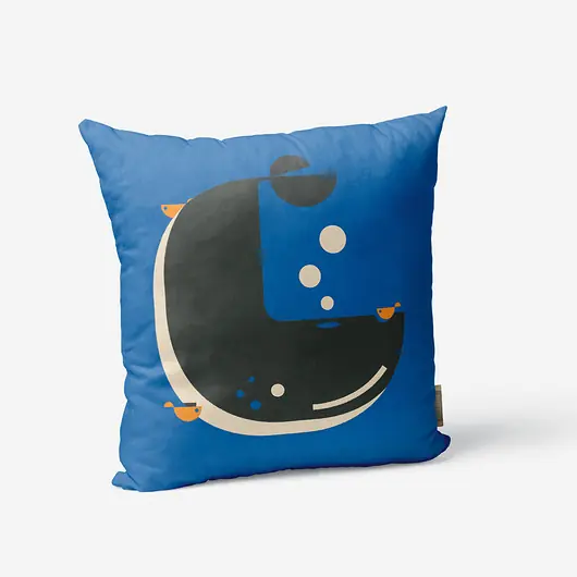 Dodaj do koszyka Poduszka dekoracyjna - Whale