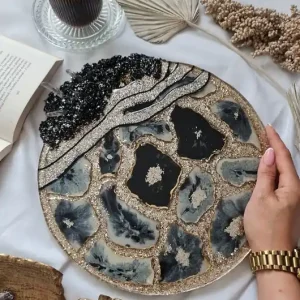 Taca Agate Slice Dostępne od ręki