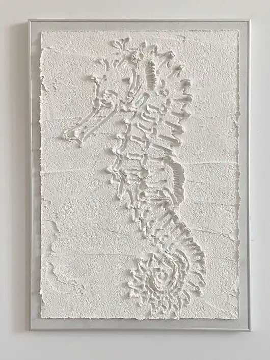 Ograniczona ilość Konik morski - panel rzeźbiarski