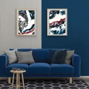 Dodaj do koszyka Dyptyk BOSKI 2 obrazy 40x60 cm Akryl na płotnie Obraz do wnętrza