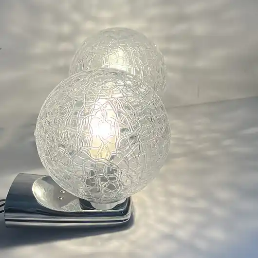 Para kinkietów DusselPlastic Niemcy, lata 80. Obniżka ceny