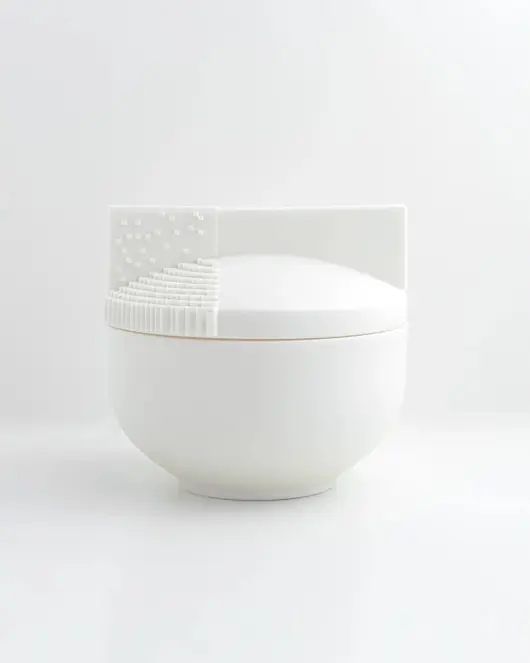 Bestseller Basalt - pojemnik z porcelany Parian