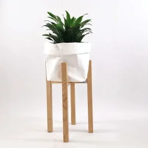 Dostępne od ręki Kwietnik na nóżkach stojak natural 20/h40