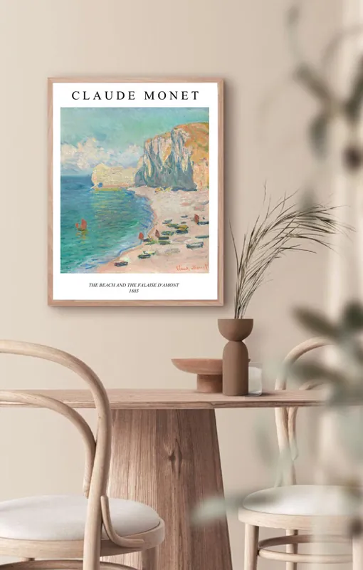 PLAKAT Claude Monet, morski krajobraz Do wyczerpania zapasów