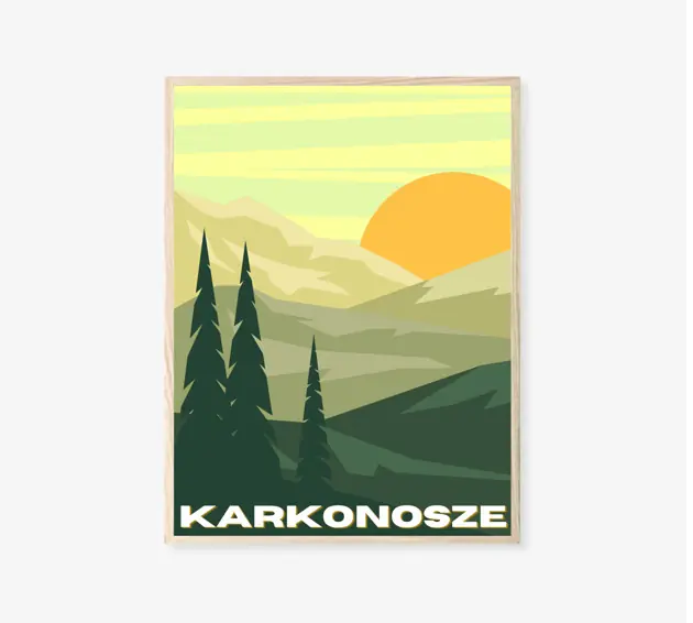 Rabat PLAKAT Góry, Karkonosze, górski