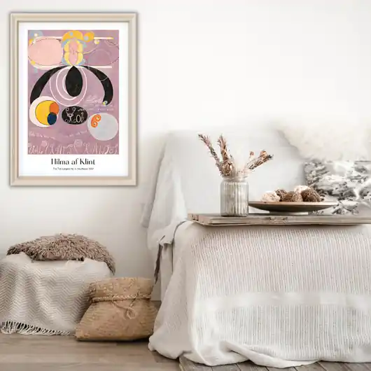 Plakat reprodukcja Hilma af Klint "The Ten Largest No. 6" Tani