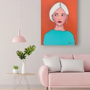 "Jealous Girl" plakat reprodukcja obrazu Do wyczerpania zapasów