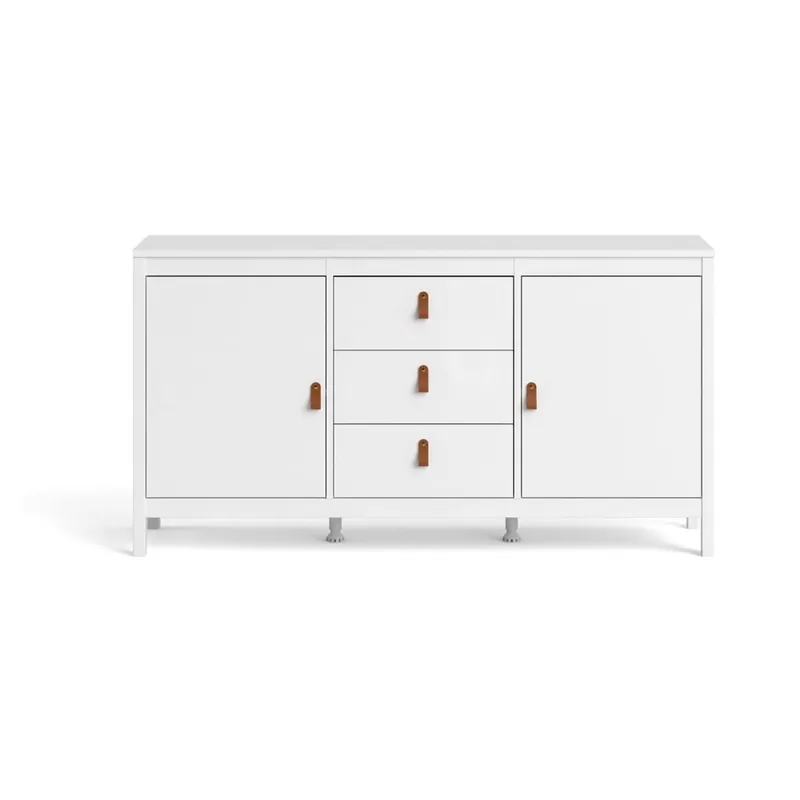 Biała niska komoda 151x80 cm Madrid – Tvilum Bonami Wybór klientów