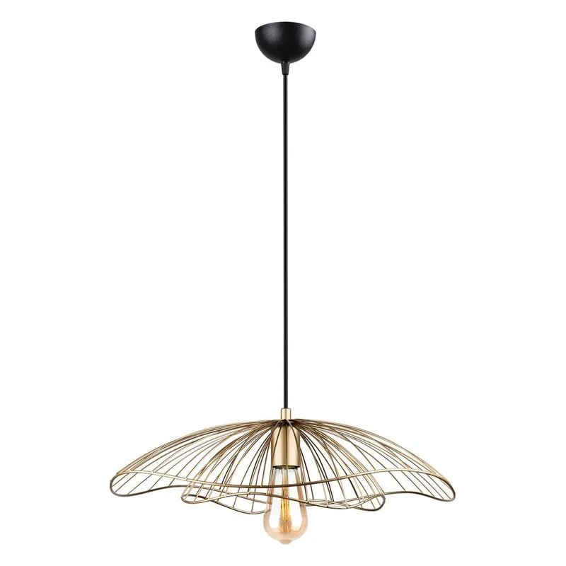 Lampa wisząca w kolorze złota Squid Lighting Root, wys. 111 cm Bonami Wyprzedaż