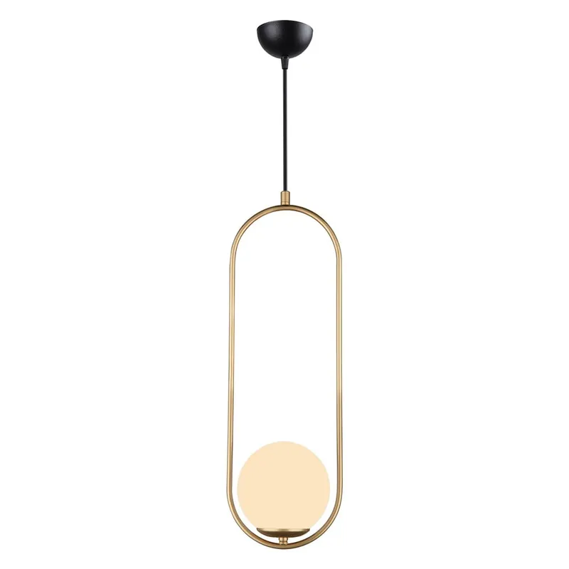 Hit cenowy Lampa wisząca w kolorze złota Squid Lighting Arch, wys. 146 cm Bonami