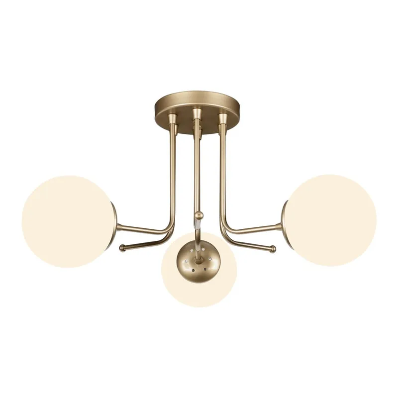 Niska cena Lampa sufitowa w kolorze złota Squid Lighting Star, wys. 34 cm Bonami