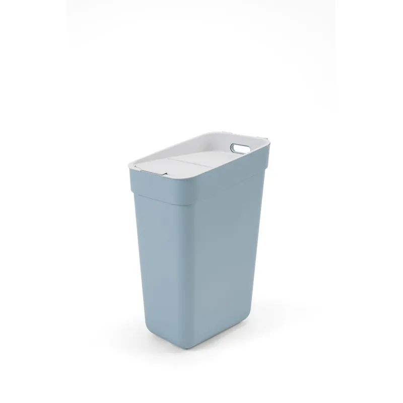 Jasnoniebieski kosz na śmieci do segregacji odpadów z plastiku z recyklingu 30 l Ready To Collect – Curver Bonami Hit cenowy