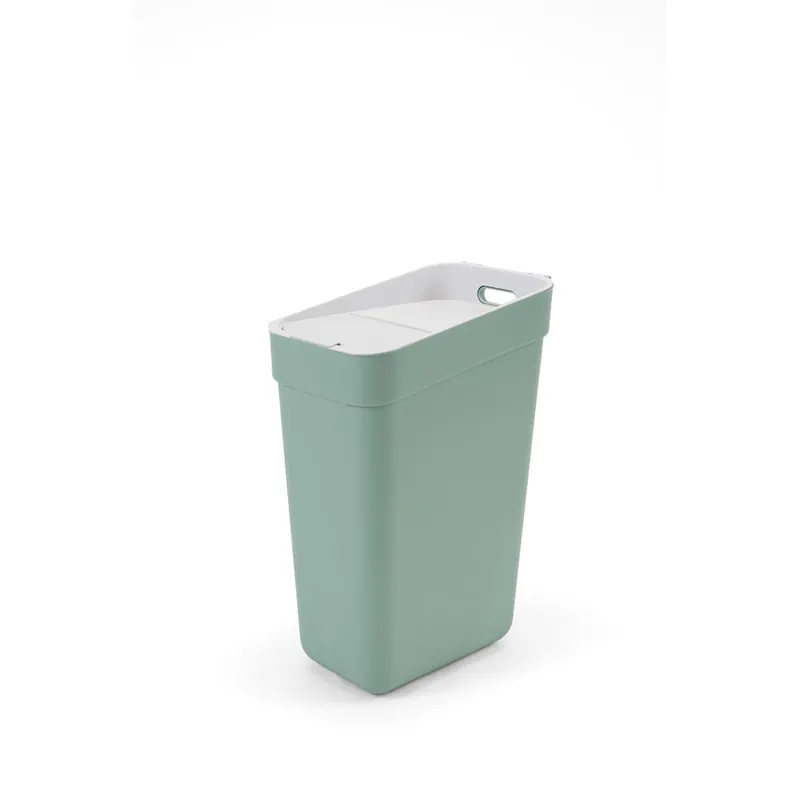 Wysoka jakość Jasnozielony kosz na śmieci do segregacji odpadów z plastiku z recyklingu 30 l Ready To Collect – Curver Bonami
