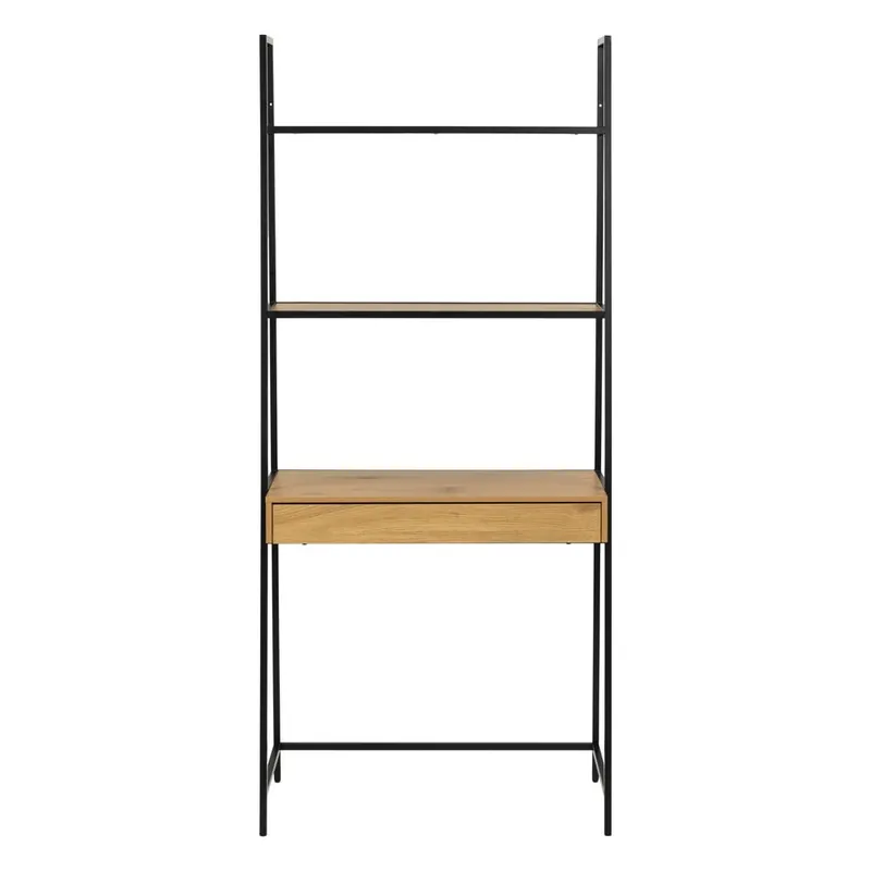 Obniżka ceny Regał w dekorze dzikiego dębu Actona Seaford, 77x174,5 cm Bonami