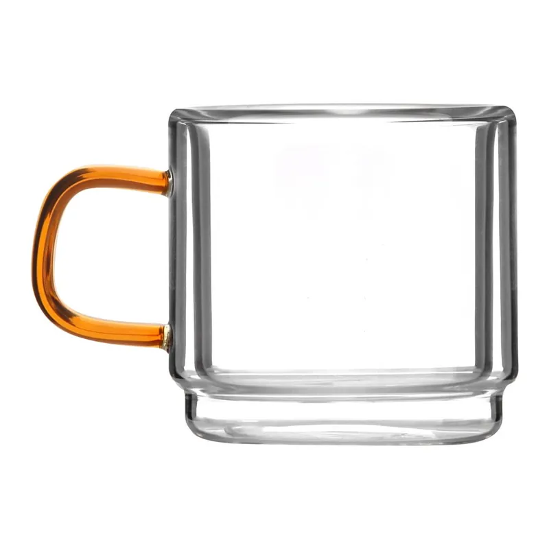 Szklane kubki na espresso zestaw 2 szt. 80 ml Amber – Vialli Design Bonami Dostępne od ręki