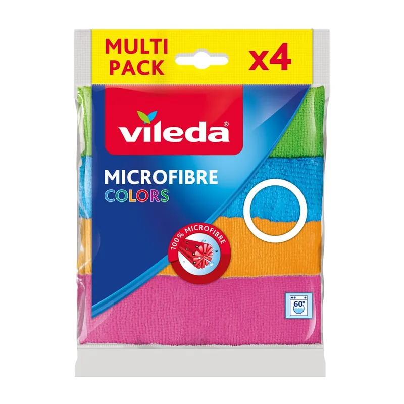 Nowy Ścierki zestaw 4 szt. z mikrowłókna Colors – Vileda Bonami