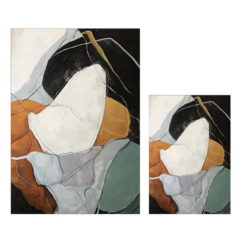 Wyjątkowa oferta Dywaniki łazienkowe zestaw 2 szt. 60x100 cm Post Modern Art – Mila Home Bonami