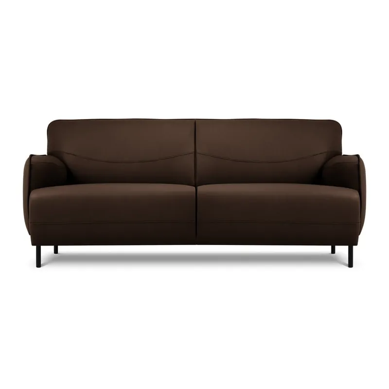 Kup online Brązowa skórzana sofa Windsor & Co Sofas Neso, 175x90 cm Bonami
