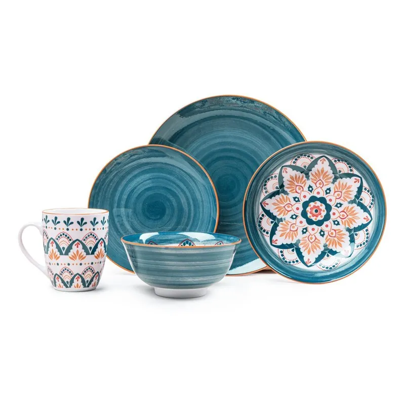 Promocja Naczynia porcelanowe zestaw 30 szt. Bonami Essentials Hestia Bonami