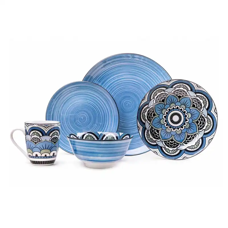 Naczynia porcelanowe w zestawie 20 sztuk Bonami Essentials Orient Bonami Tylko dziś