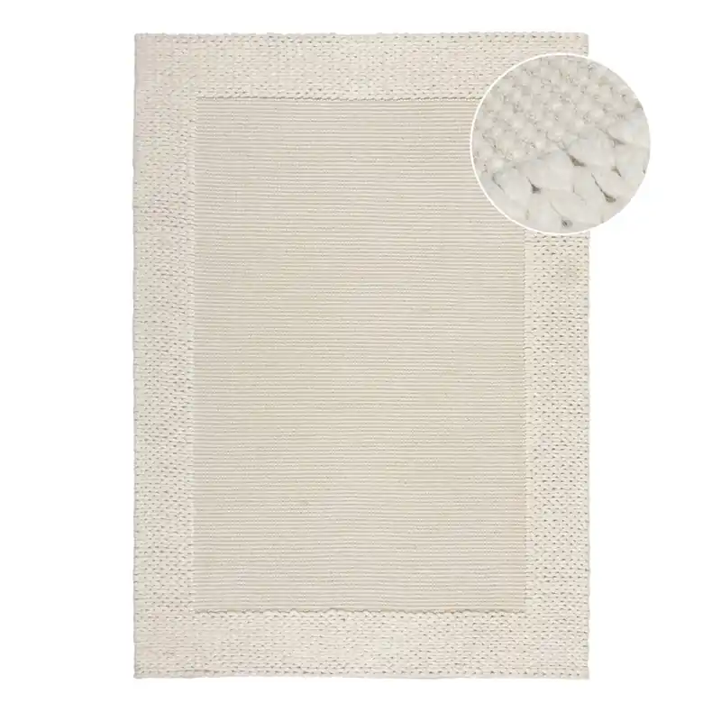 Beżowy dywan wełniany 290x200 cm Rue – Flair Rugs Bonami Zamów teraz