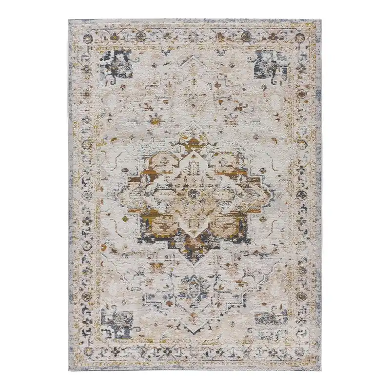 Popularny Dywan w kolorze kości słoniowej 134x200 cm Springs – Universal Bonami