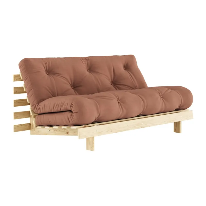 Pomarańczowa rozkładana sofa 160 cm Roots – Karup Design Bonami Darmowy zwrot