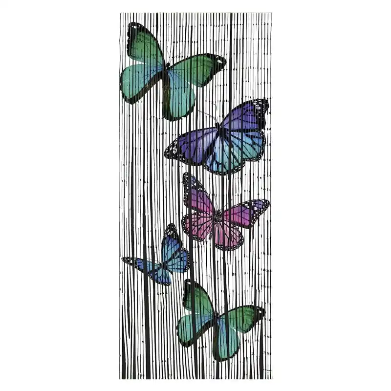 Kup online Bambusowa zasłona do drzwi 200x90 cm Butterflies – Maximex Bonami