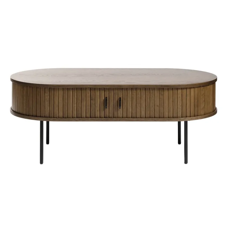 Nowość Stolik w dekorze dębu 60x120 cm Nola – Unique Furniture Bonami