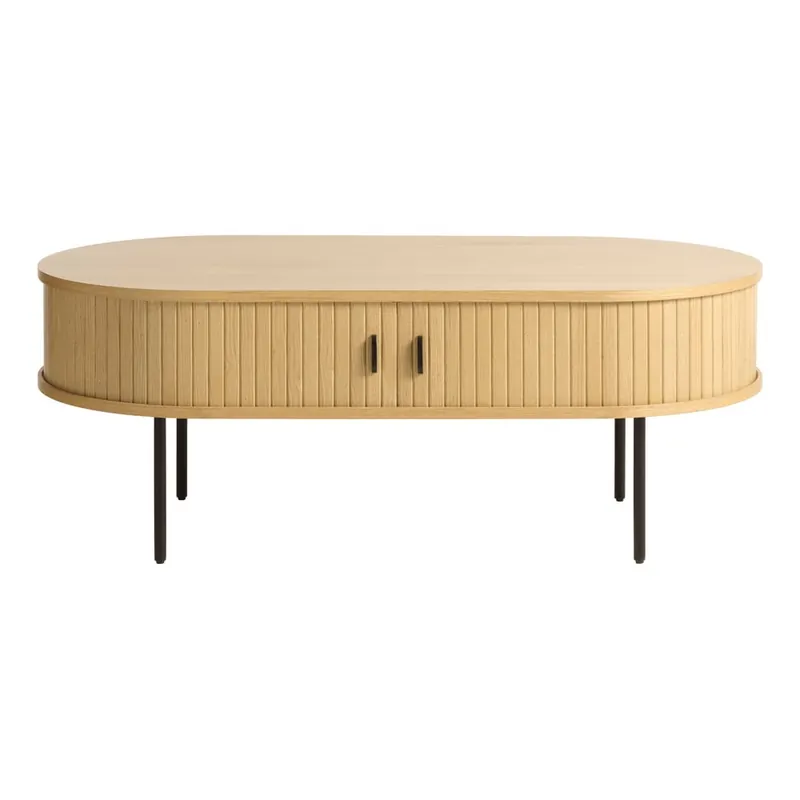 Stolik w dekorze dębu 60x120 cm Nola – Unique Furniture Bonami Wysoka jakość