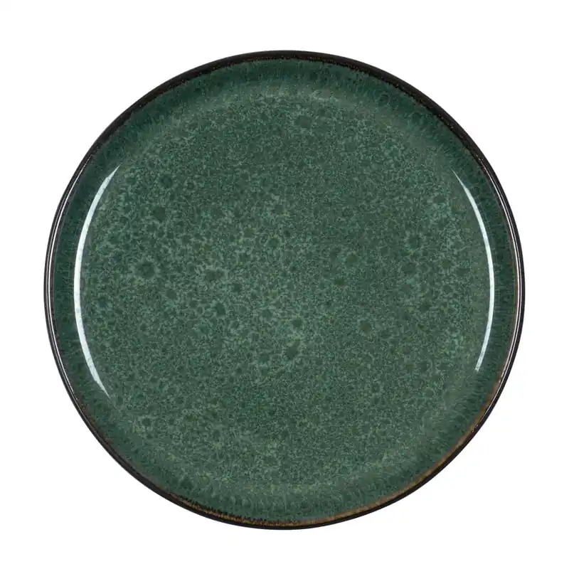 Zielony/czarny kamionkowy talerz deserowy ø 21 cm Gastro Green/Black – Bitz Bonami Do wyczerpania zapasów