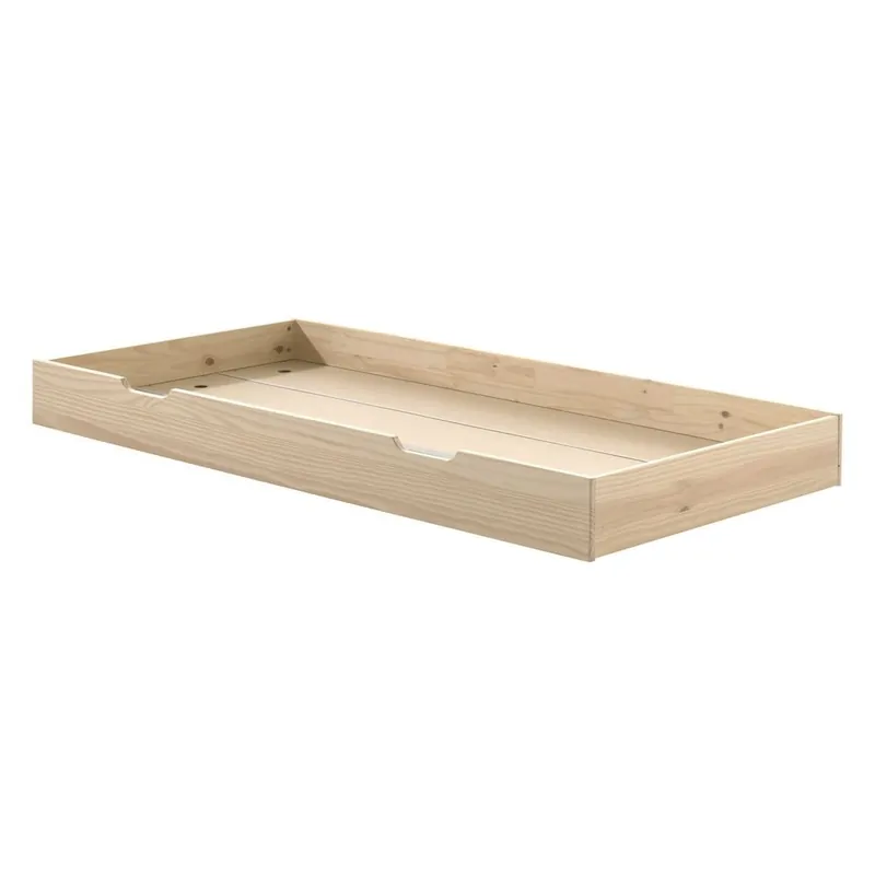 Naturalna szuflada pod łóżko dziecięce 90x200 cm Fritz – Vipack Bonami Zniżka