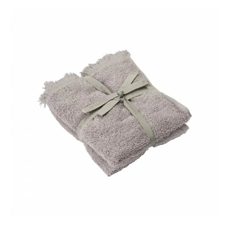 Jasnoszare bawełniane ręczniki zestaw 2 szt. 30x50 cm FRINO – Blomus Bonami Ekspresowa dostawa