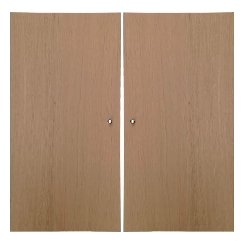 Nie przegap Drzwiczki w dekorze dębu do modułowych systemów półek 2 szt. 32x66 cm Mistral Kubus – Hammel Furniture Bonami